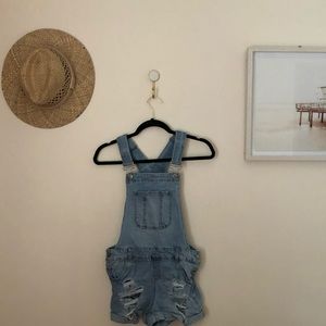 Denim Overalls